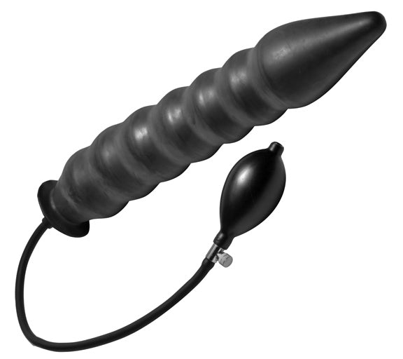 Accordion Inflatable XL Anal Plug - Not Very Vanilla