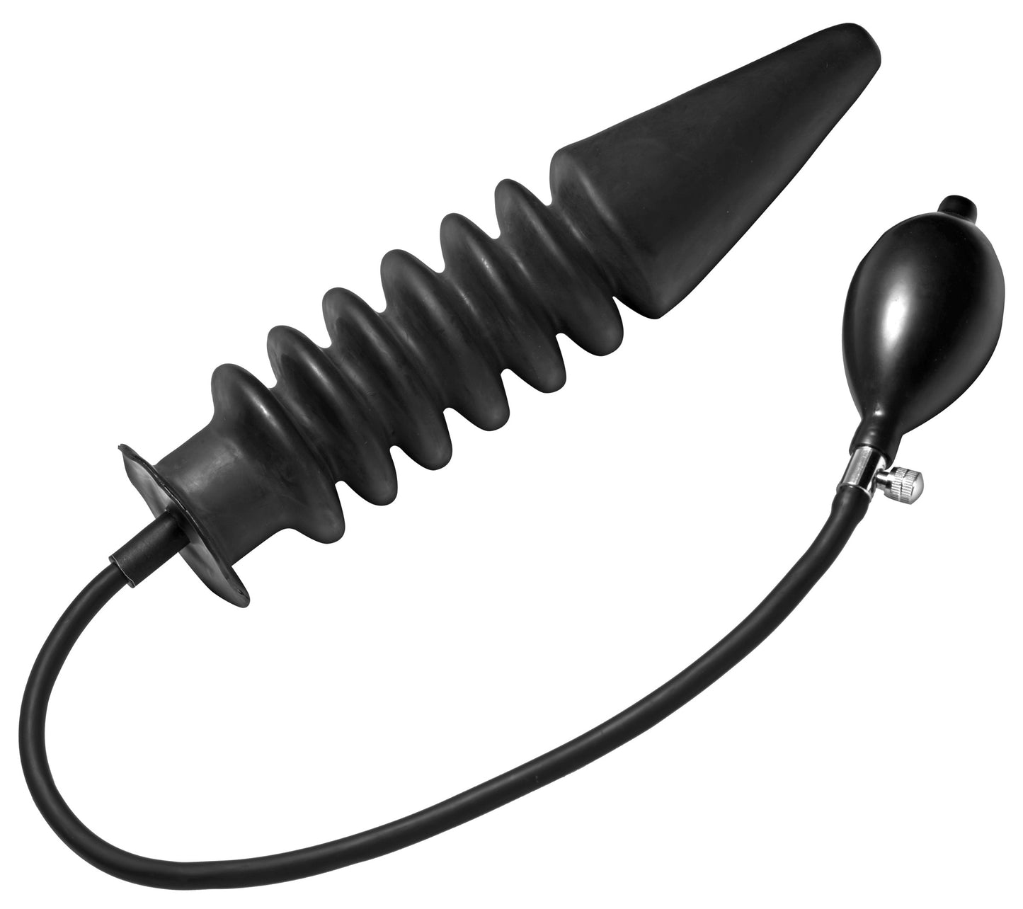 Accordion Inflatable XL Anal Plug - Not Very Vanilla