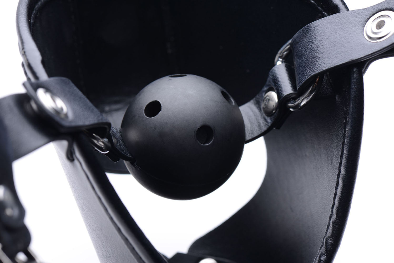 Pup Puppy Play Hood and Breathable Ball Gag - Not Very Vanilla