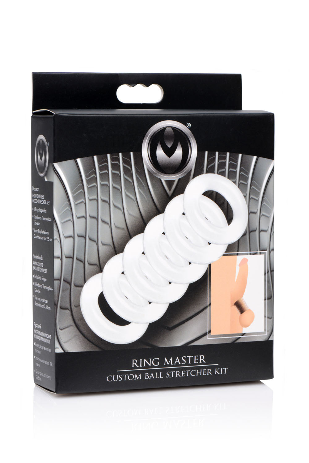 Ms Ring Master Custom Ball Stretching Kit - 6 Ring Pack - Not Very Vanilla