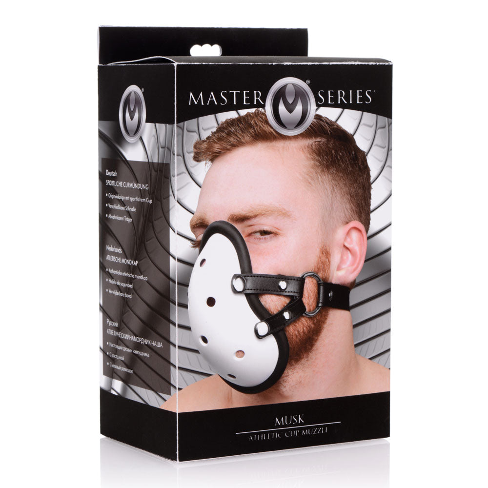 Musk Athletic Cup Muzzle - Not Very Vanilla