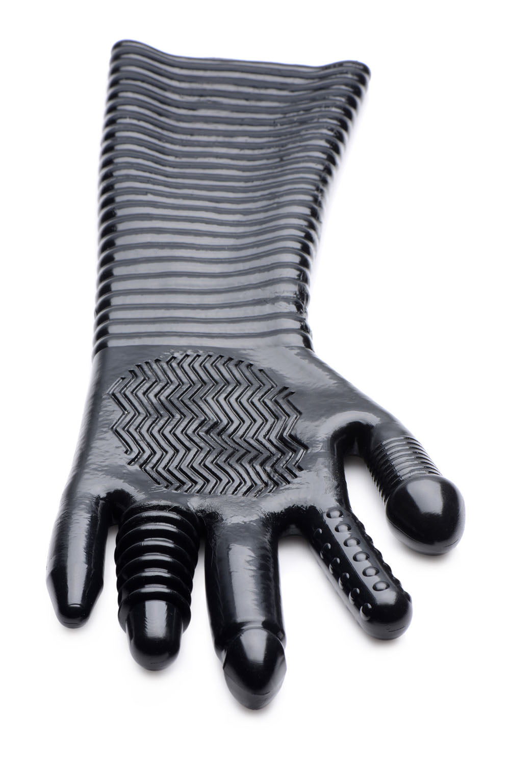 Pleasure Fister Textured Fisting Glove - Not Very Vanilla