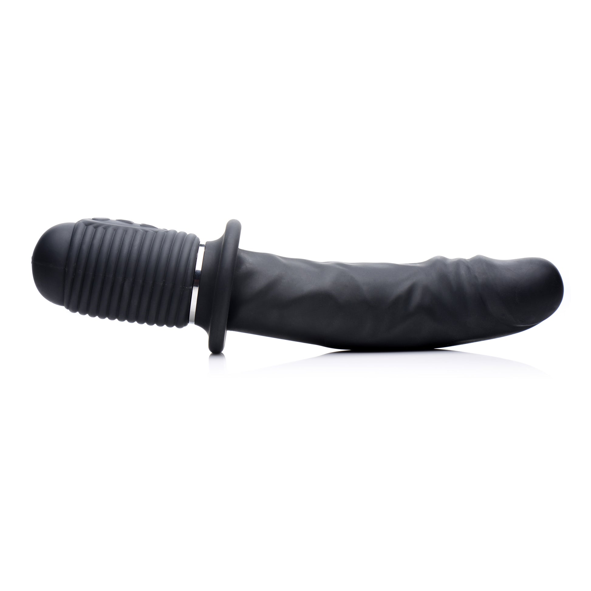 Power Pounder Vibrating and Thrusting Silicone Dildo - Not Very Vanilla