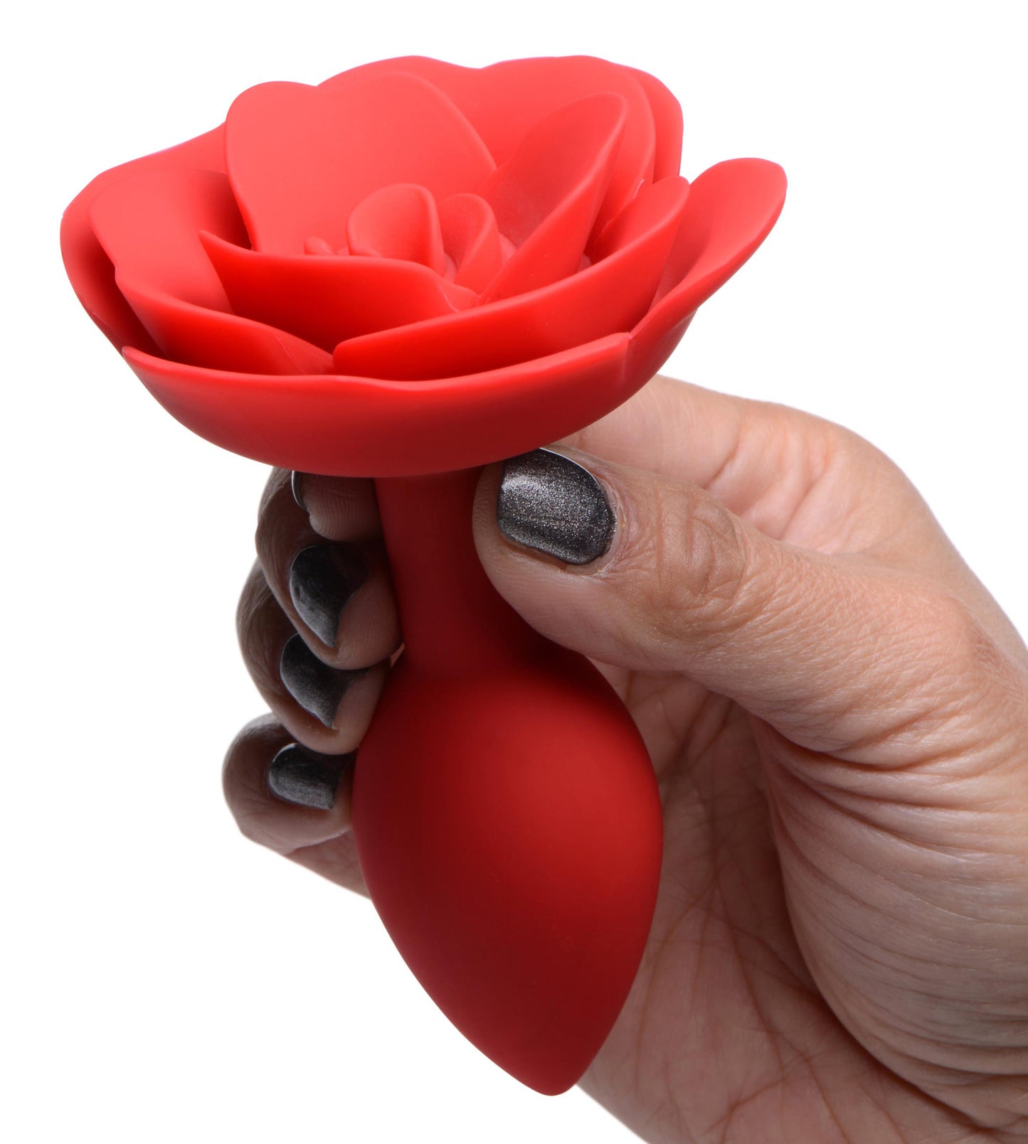 Booty Bloom Silicone Rose Anal Plug - Medium - Not Very Vanilla