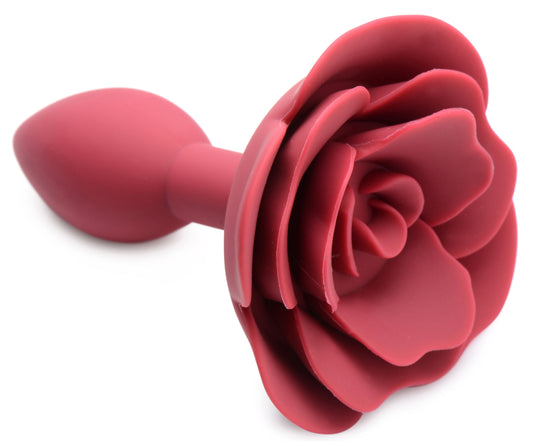 Booty Bloom Silicone Rose Anal Plug - Small - Not Very Vanilla