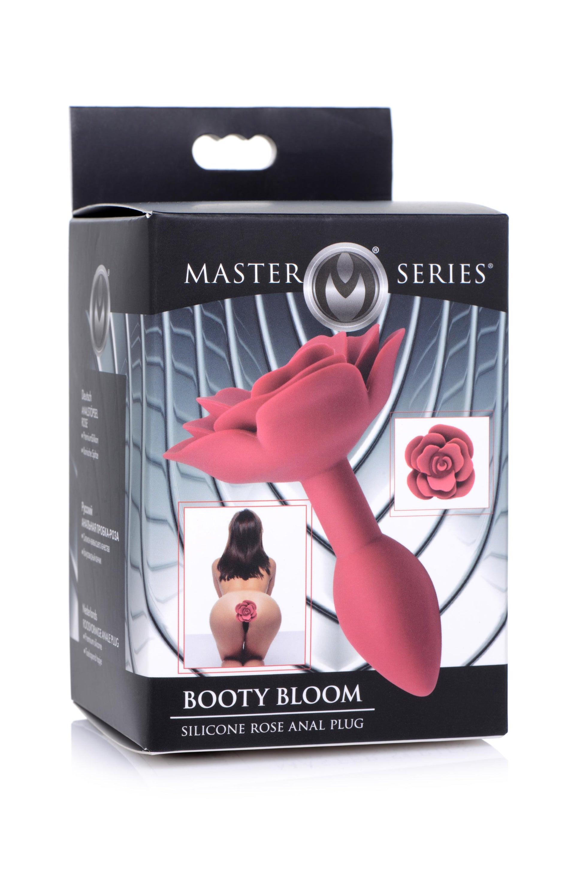 Booty Bloom Silicone Rose Anal Plug - Small - Not Very Vanilla