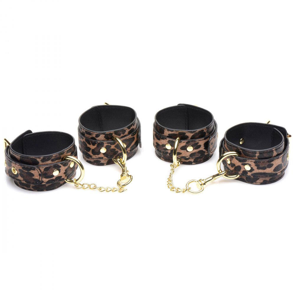 Wild Sex 7 Piece Bondage Set - Brown - Not Very Vanilla