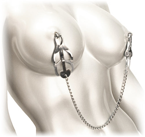 Masters Sterling Nipple Clamps Monarch - Not Very Vanilla