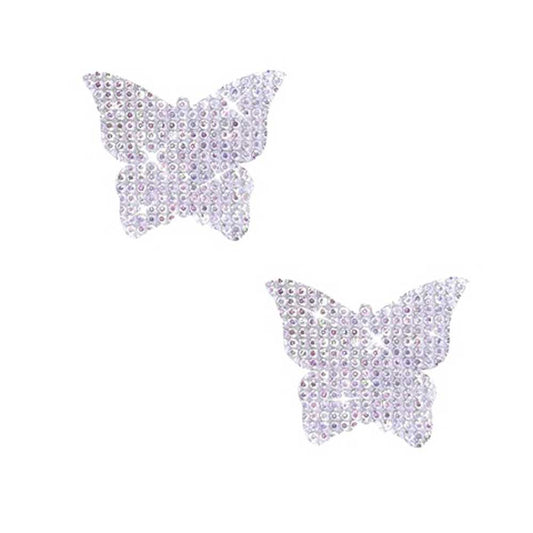 Razzle Dazzle Crystal Butterfly Jewel Sparkle Body Stickers 6 Pk - Not Very Vanilla