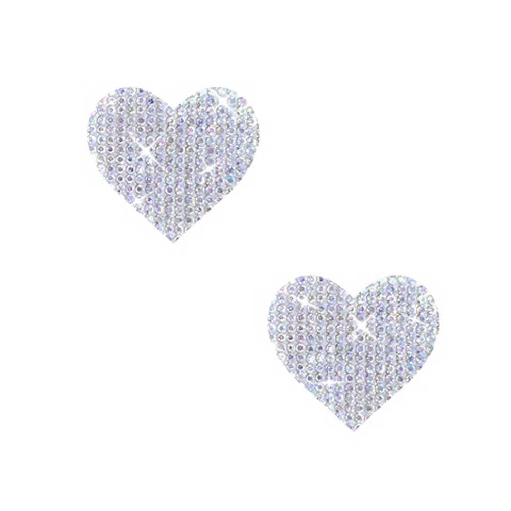 Razzle Dazzle Crystal Jewel Sparkle I Heart U Body Stickers 6 Pk - Not Very Vanilla