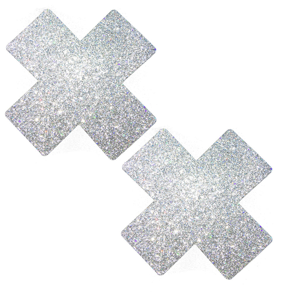 Silver Pixie Dust X-Factor Pasties - Not Very Vanilla