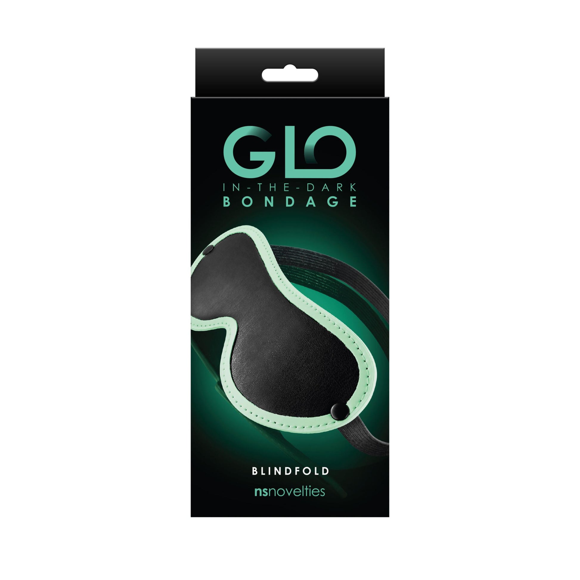 Glo Bondage - Blindfold - Green - Not Very Vanilla