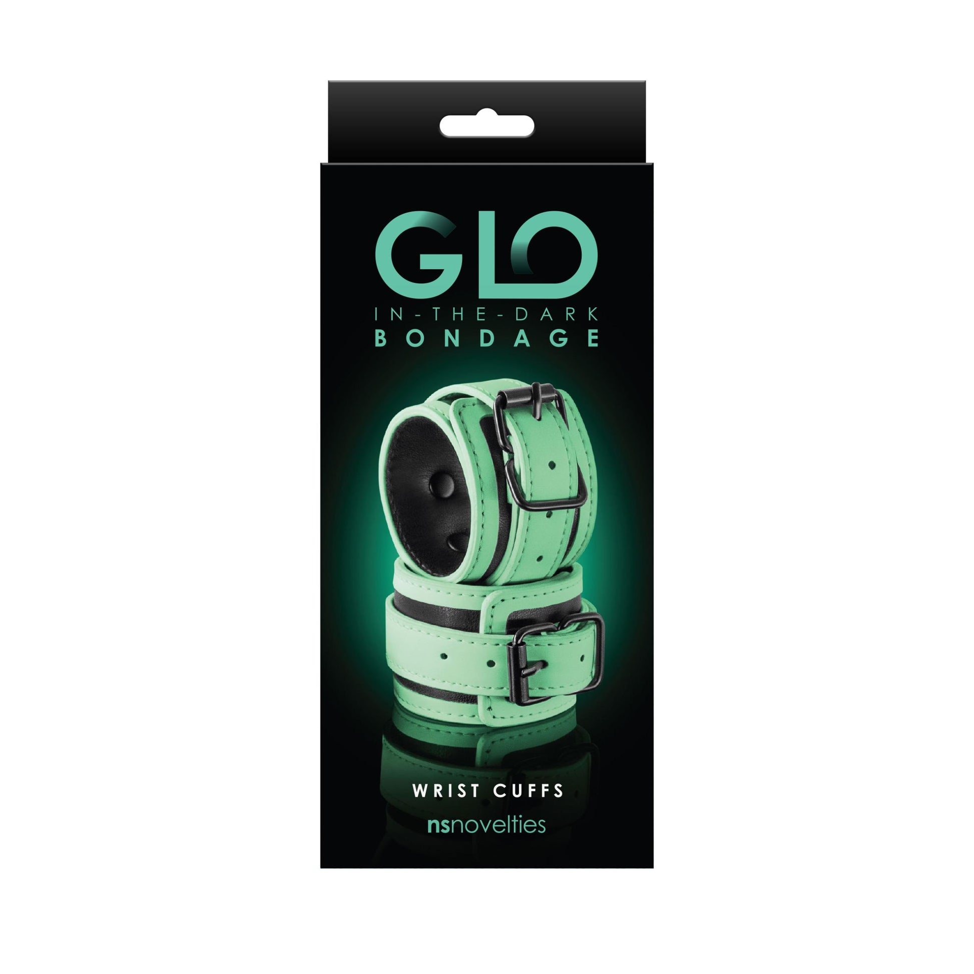 Glo Bondage - Wrist Cuff - Green - Not Very Vanilla