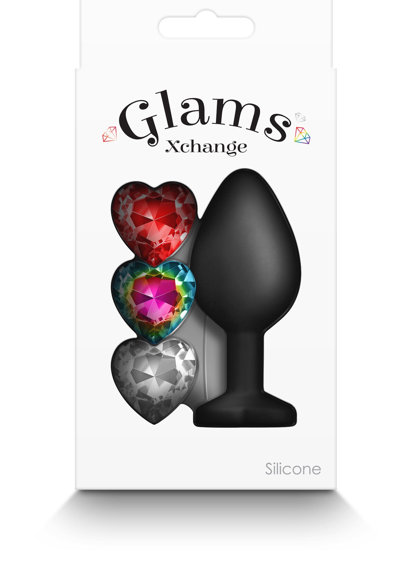 Glams Xchange Heart - Medium - Black - Not Very Vanilla