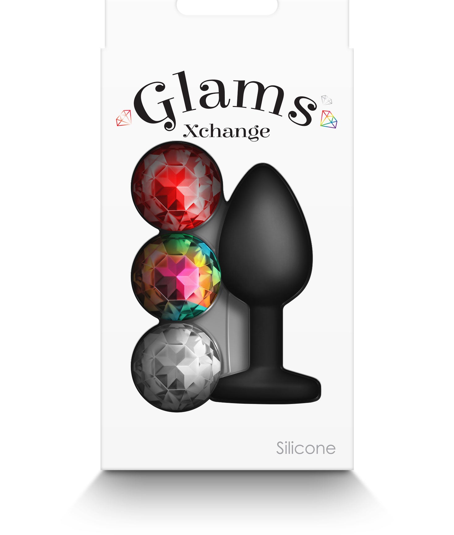 Glams Xchange Round - Small - Black - Not Very Vanilla