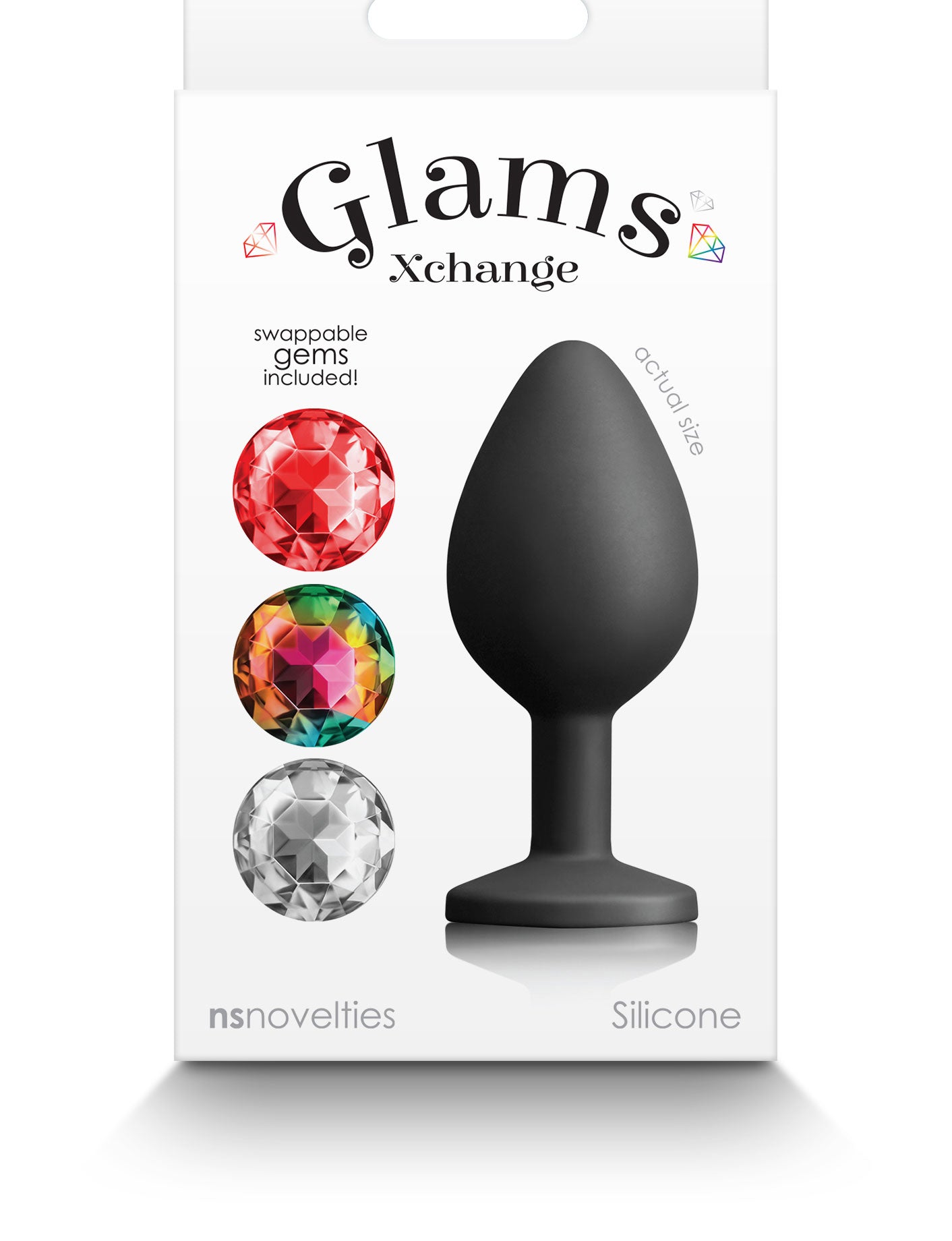 Glams Xchange Round - Medium - Black - Not Very Vanilla