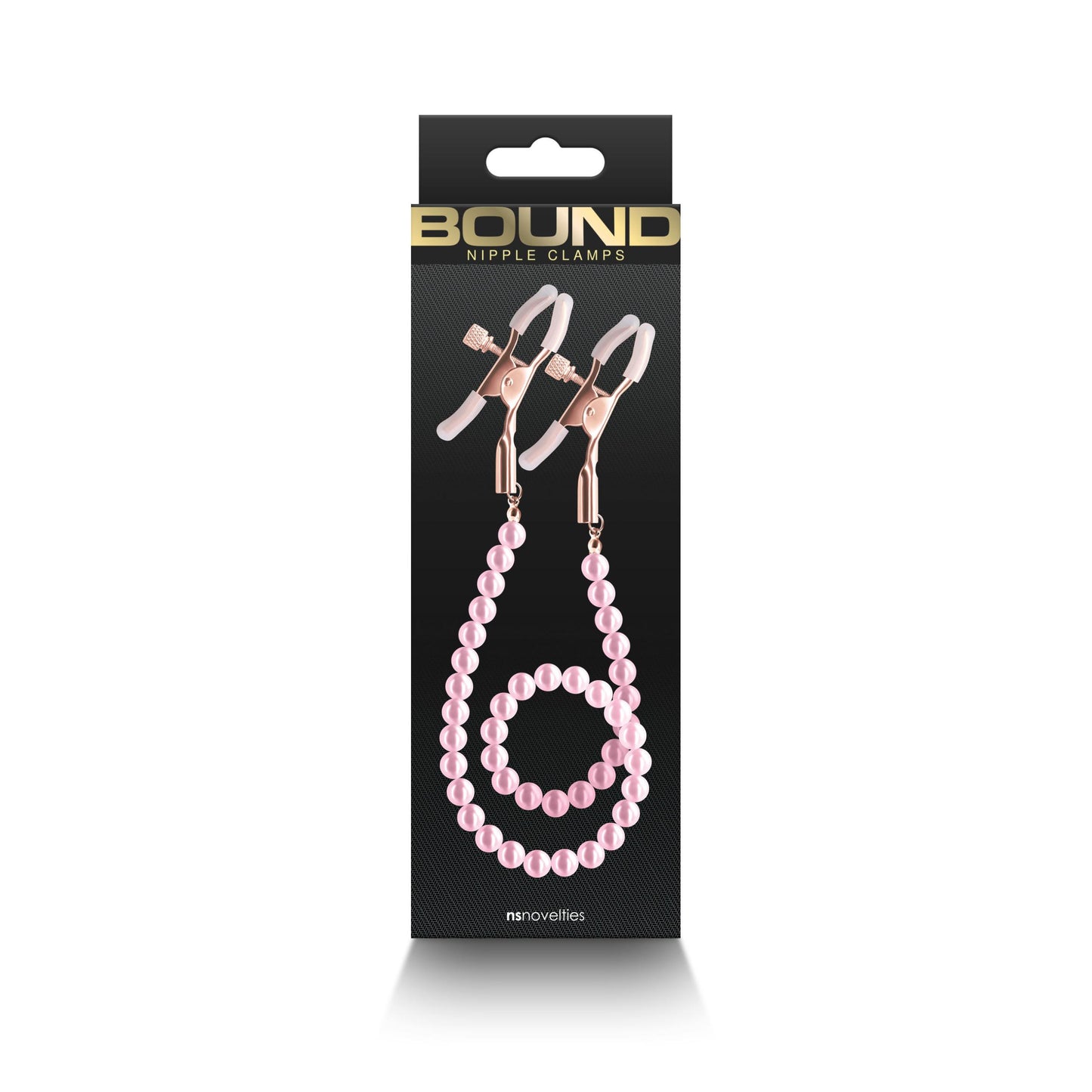 Bound - Nipple Clamps - Dc1 - Pink - Not Very Vanilla