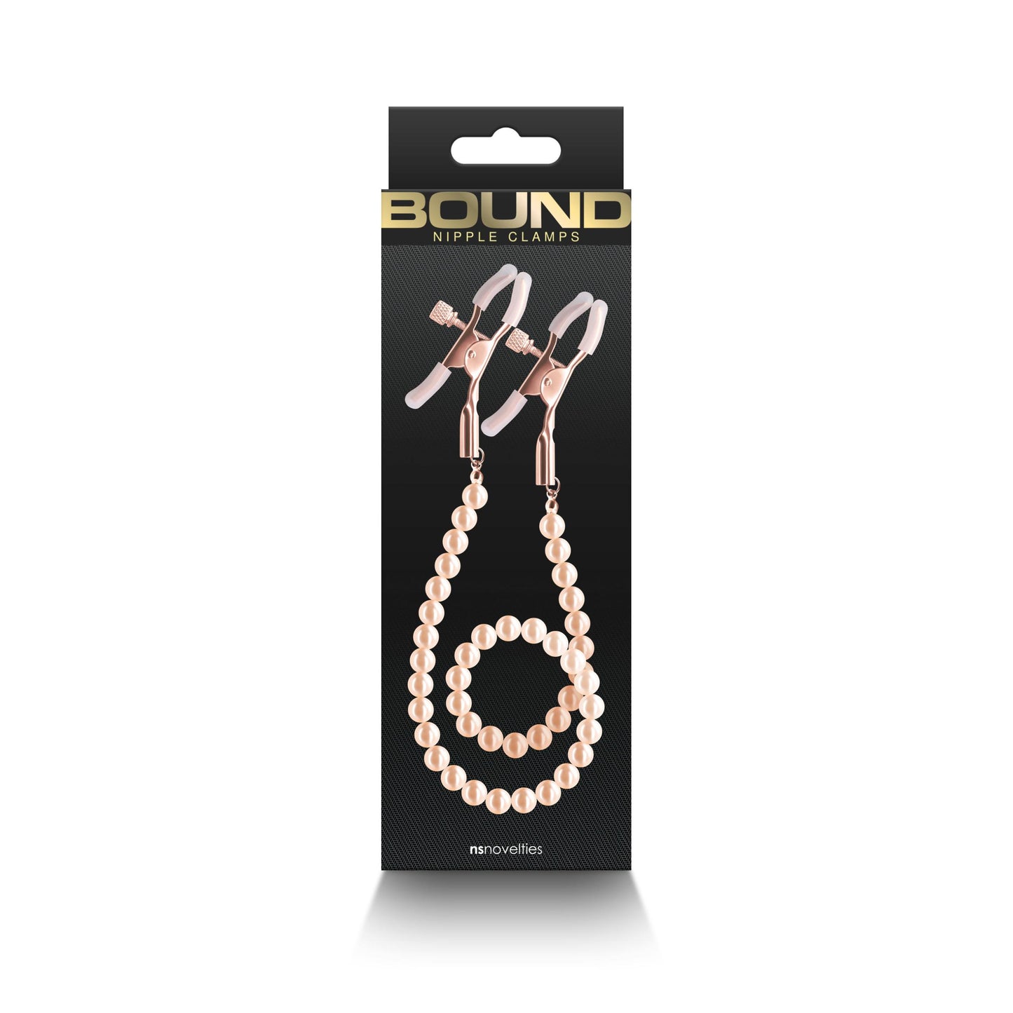 Bound - Nipple Clamps - Dc1 - Rose Gold - Not Very Vanilla