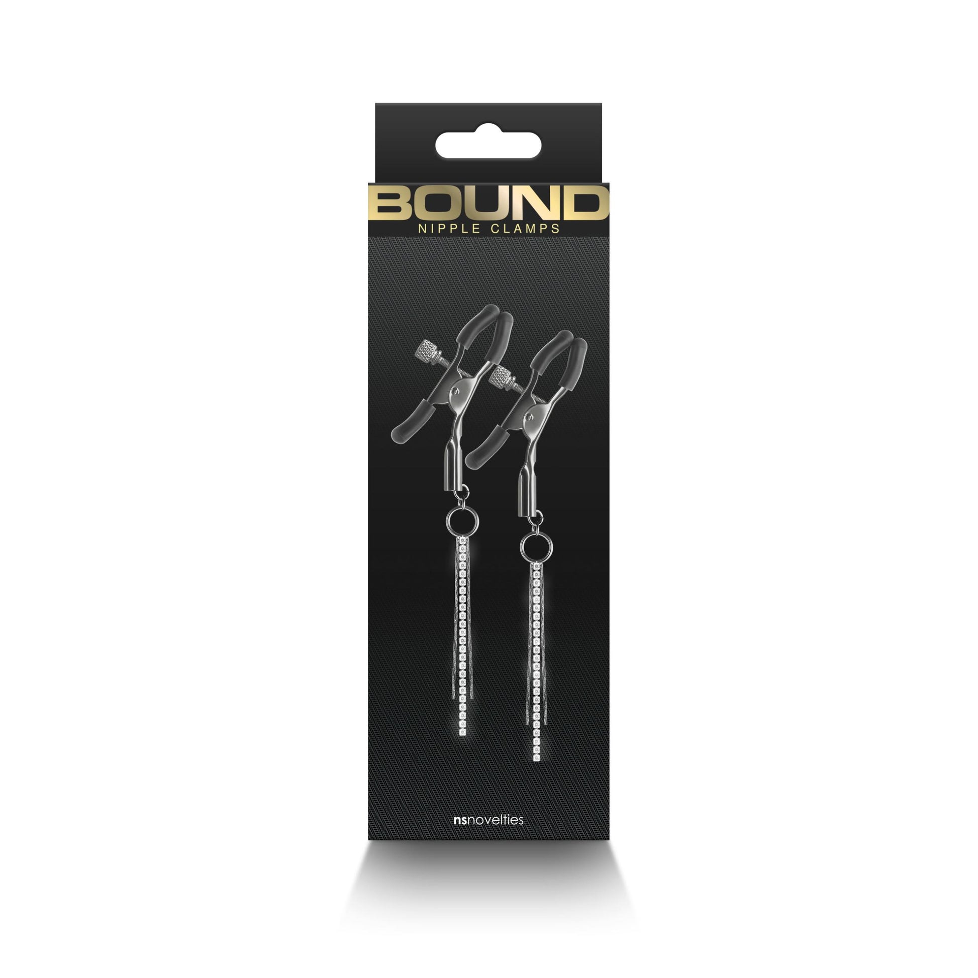 Bound - Nipple Clamps - D3 - Gunmetal - Not Very Vanilla