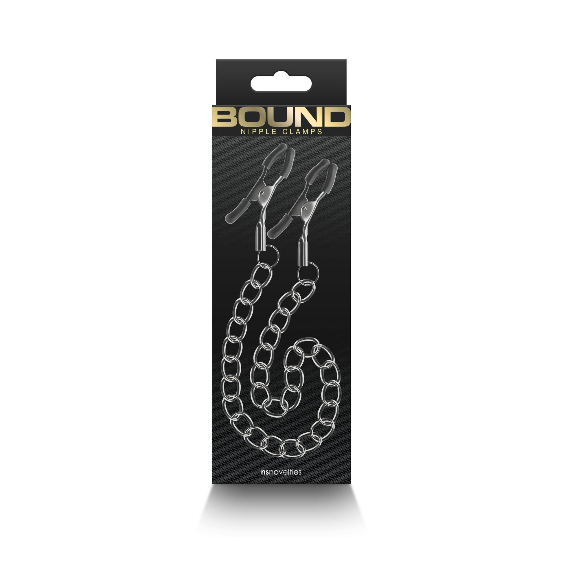 Bound - Nipple Clamps - Dc2 - Gunmetal - Not Very Vanilla