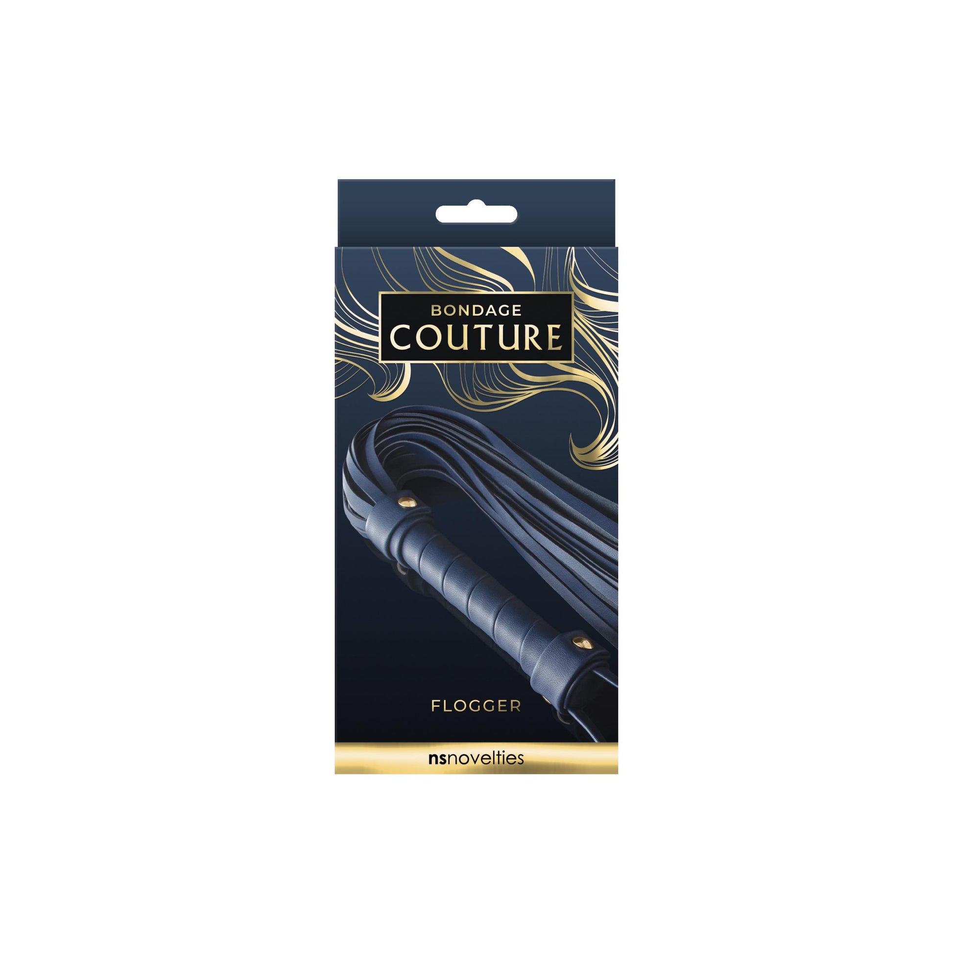 Bondage Couture - Flogger - Blue - Not Very Vanilla