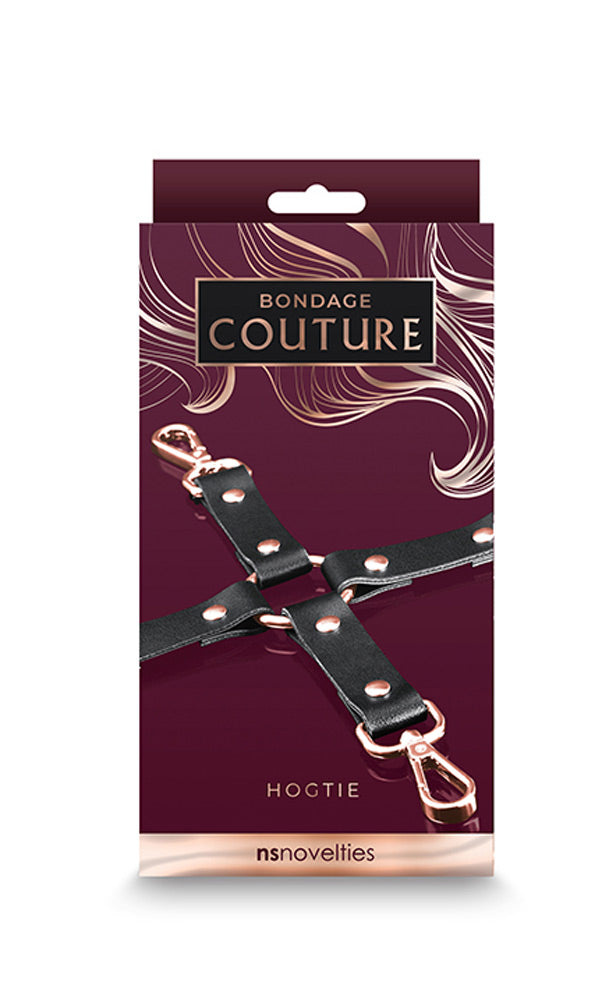 Bondage Couture - Hog Tie - Black - Not Very Vanilla