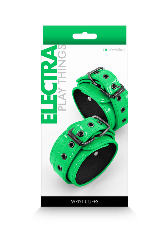 Electra Play Things - Wrist Cuffs - Green - Not Very Vanilla