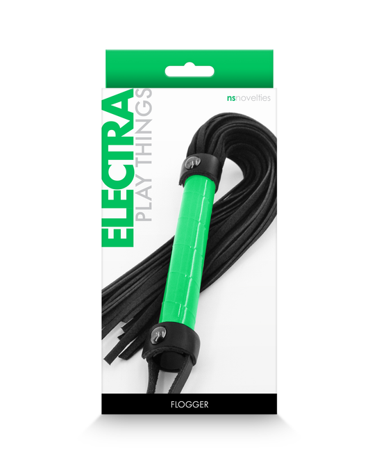 Electra Play Things - Flogger - Green - Not Very Vanilla