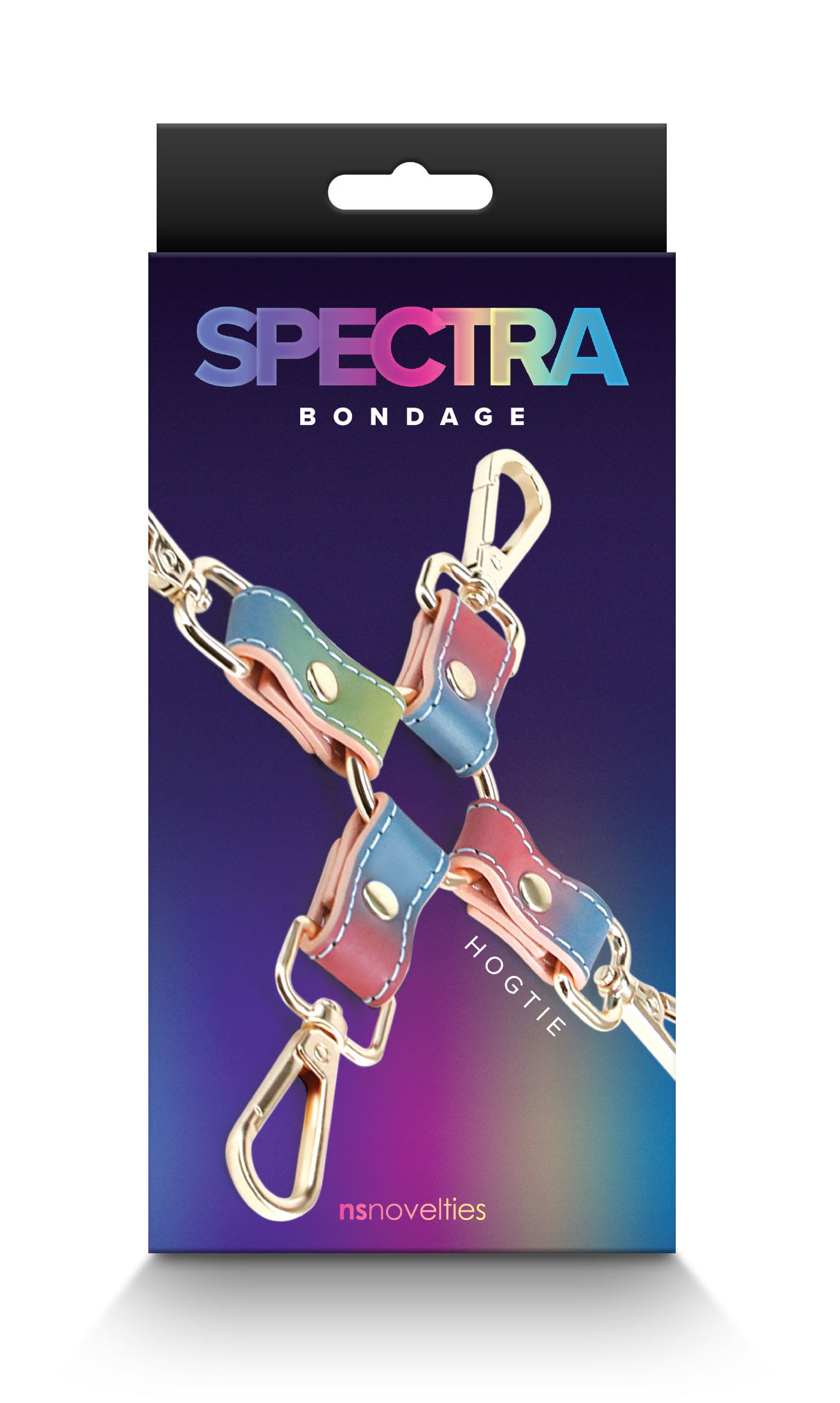 Spectra Bondage - Hogtie - Rainbow - Not Very Vanilla