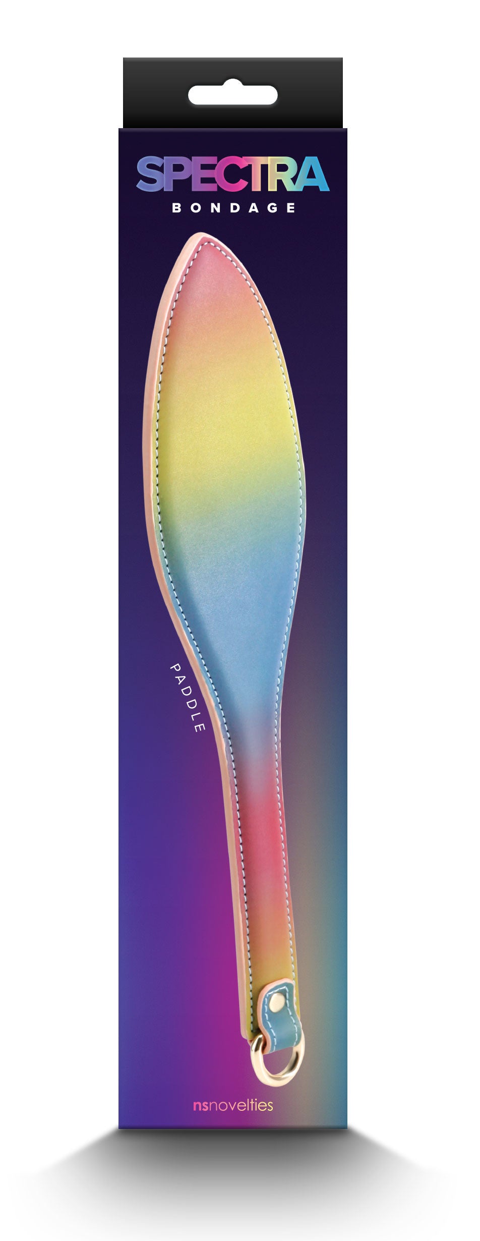 Spectra Bondage - Paddle - Rainbow - Not Very Vanilla