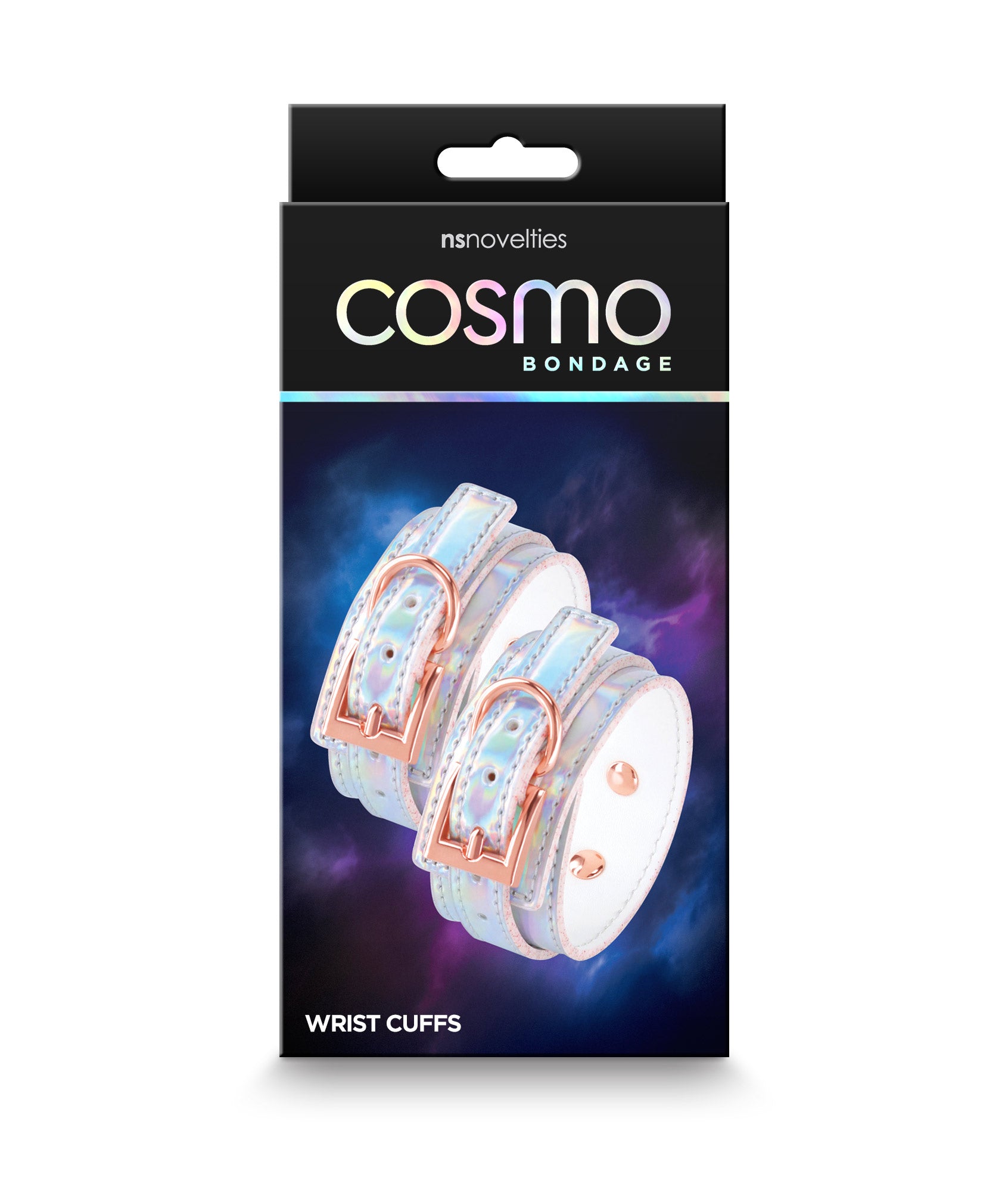 Cosmo Bondage - Wrist Cuffs - Rainbow - Not Very Vanilla