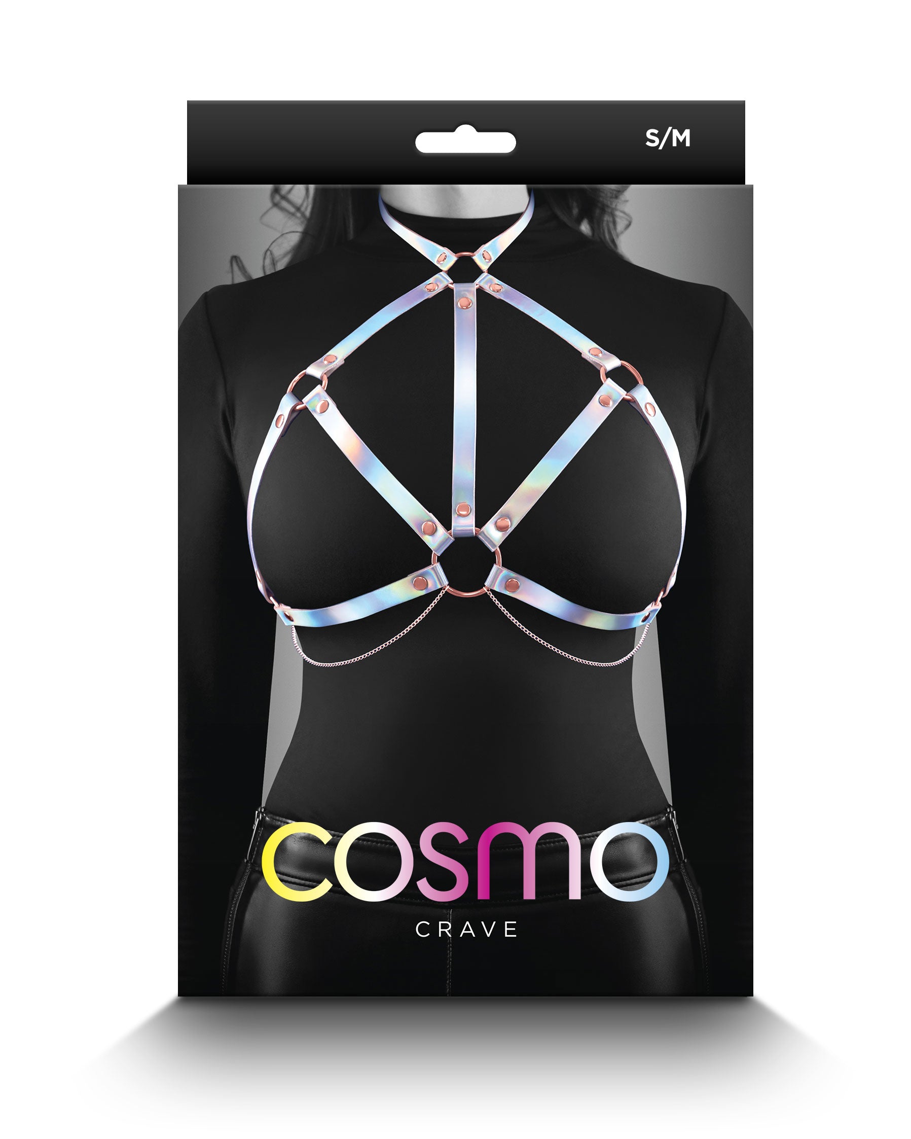 Cosmo Harness - Crave - Small/medium - Rainbow - Not Very Vanilla