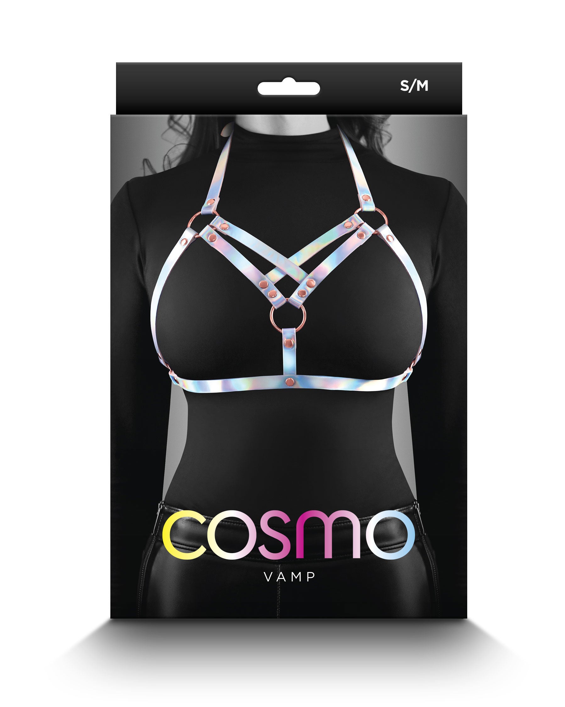 Cosmo Harness - Vamp - Small/medium - Rainbow - Not Very Vanilla