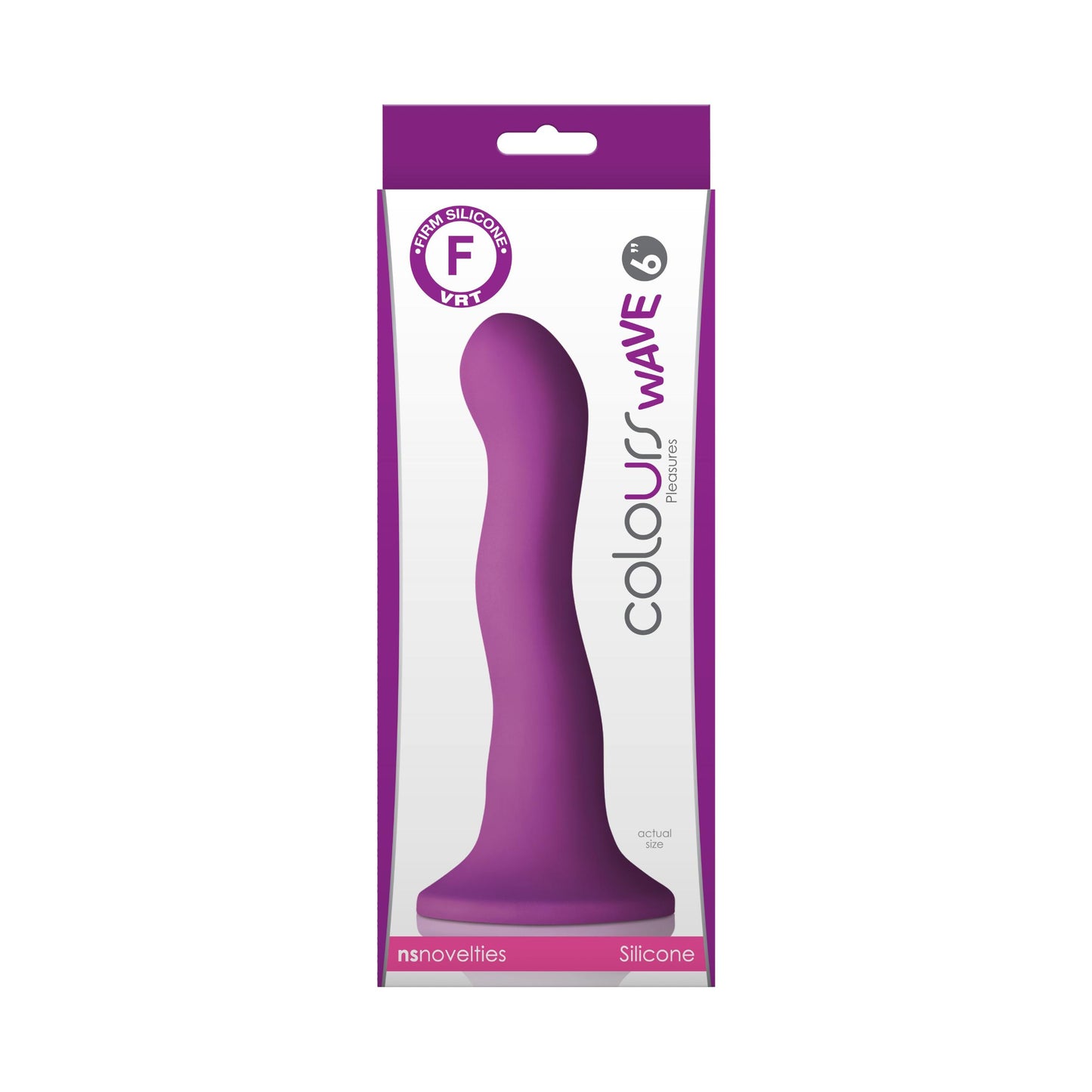 Colours - Wave - 6" Dildo - Purple