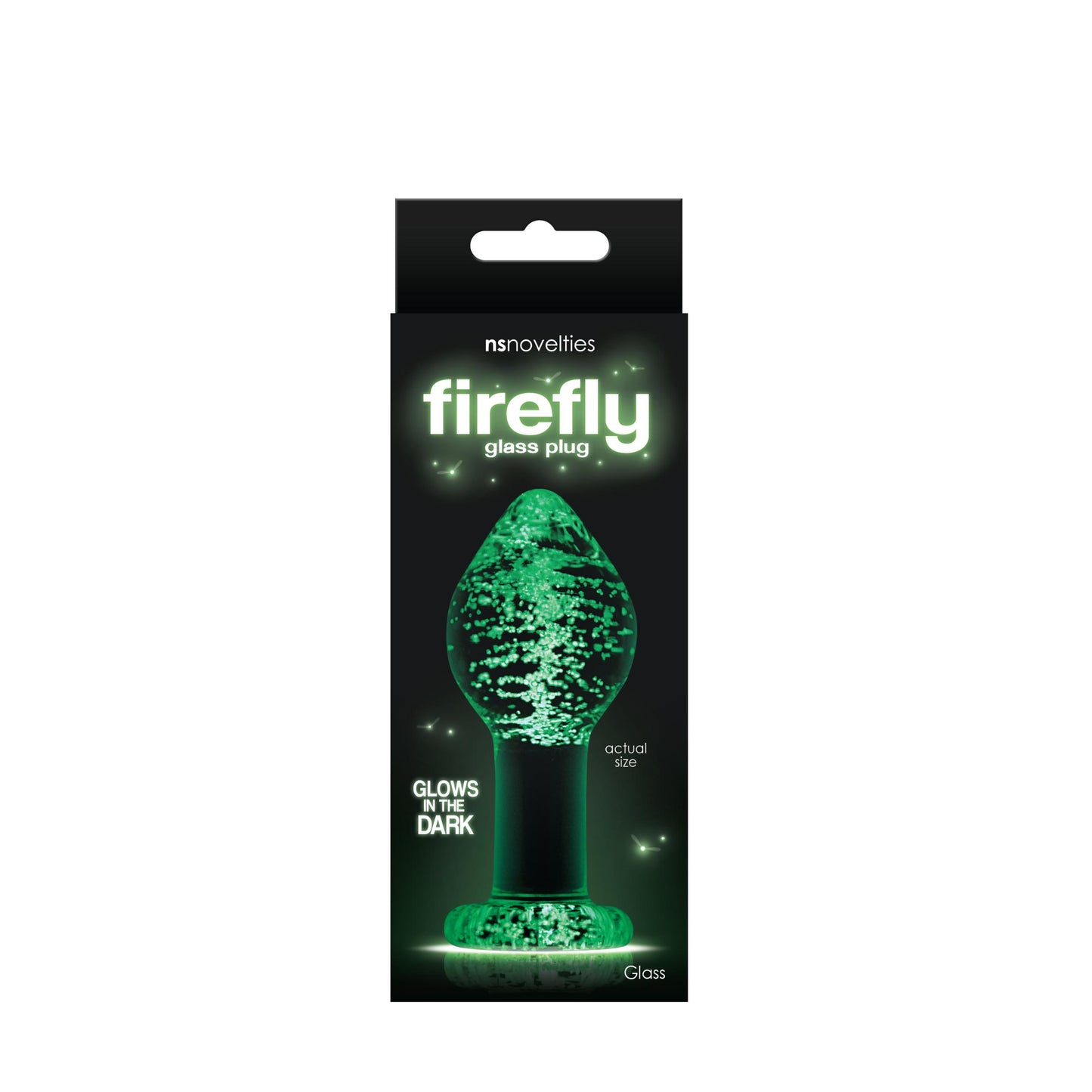 Firefly Glass - Plug - Large - Clear - Not Very Vanilla