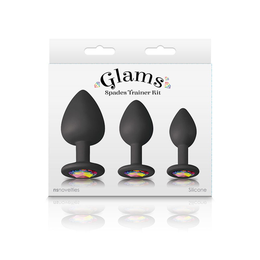 Glams - Spades Trainer Kit - Black - Not Very Vanilla