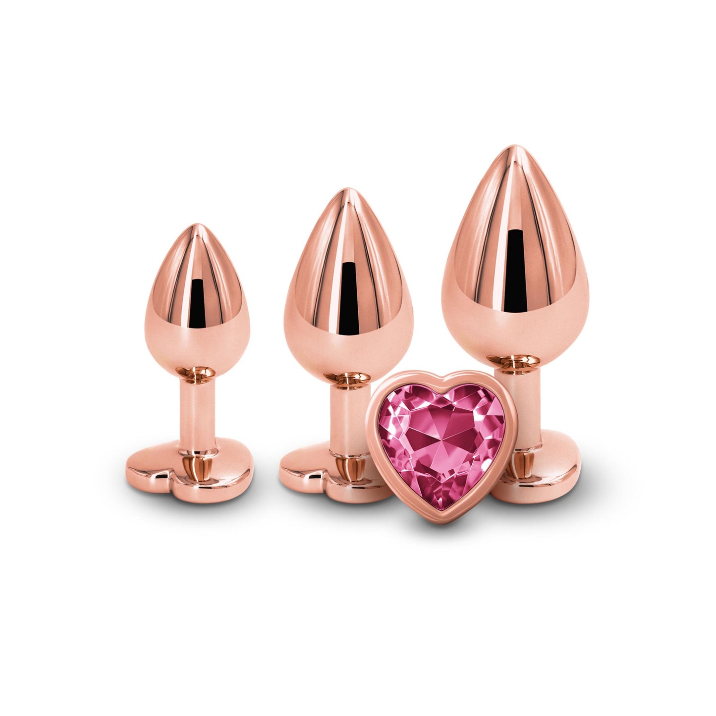 Rear Assets - Trainer Kit - Rose Gold - Pink Heart - Not Very Vanilla