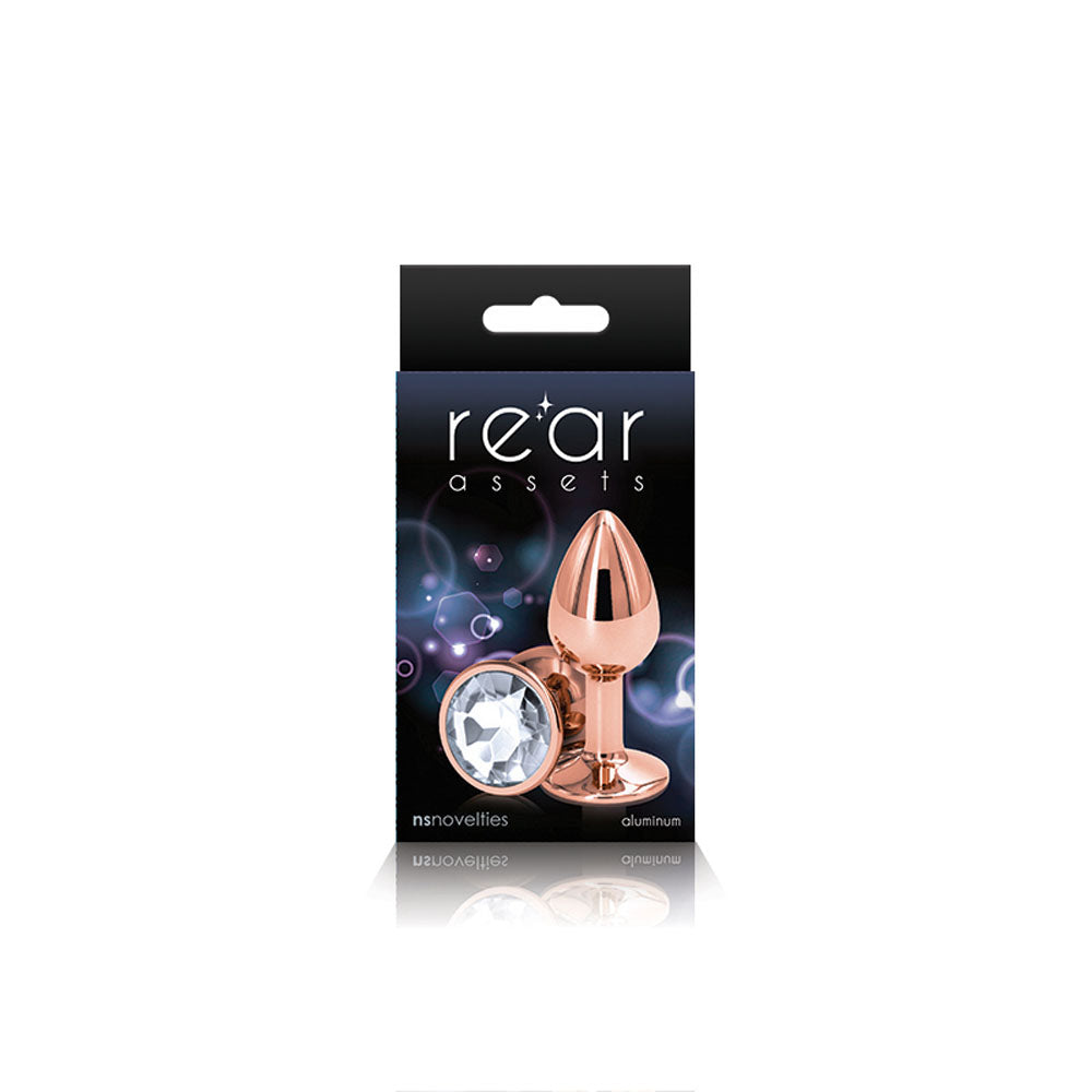 Rear Assets - Rose Gold - Small - Clear - Not Very Vanilla