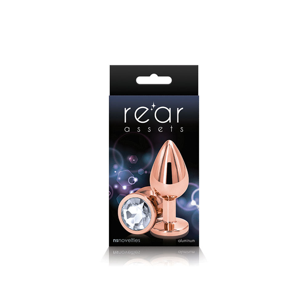 Rear Assets - Rose Gold - Medium - Clear - Not Very Vanilla