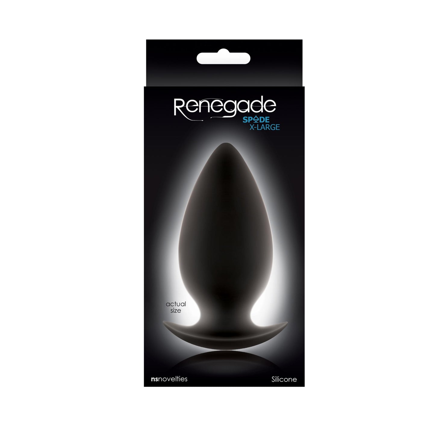 Renegade Spade X-Large Silicone Plug - Not Very Vanilla