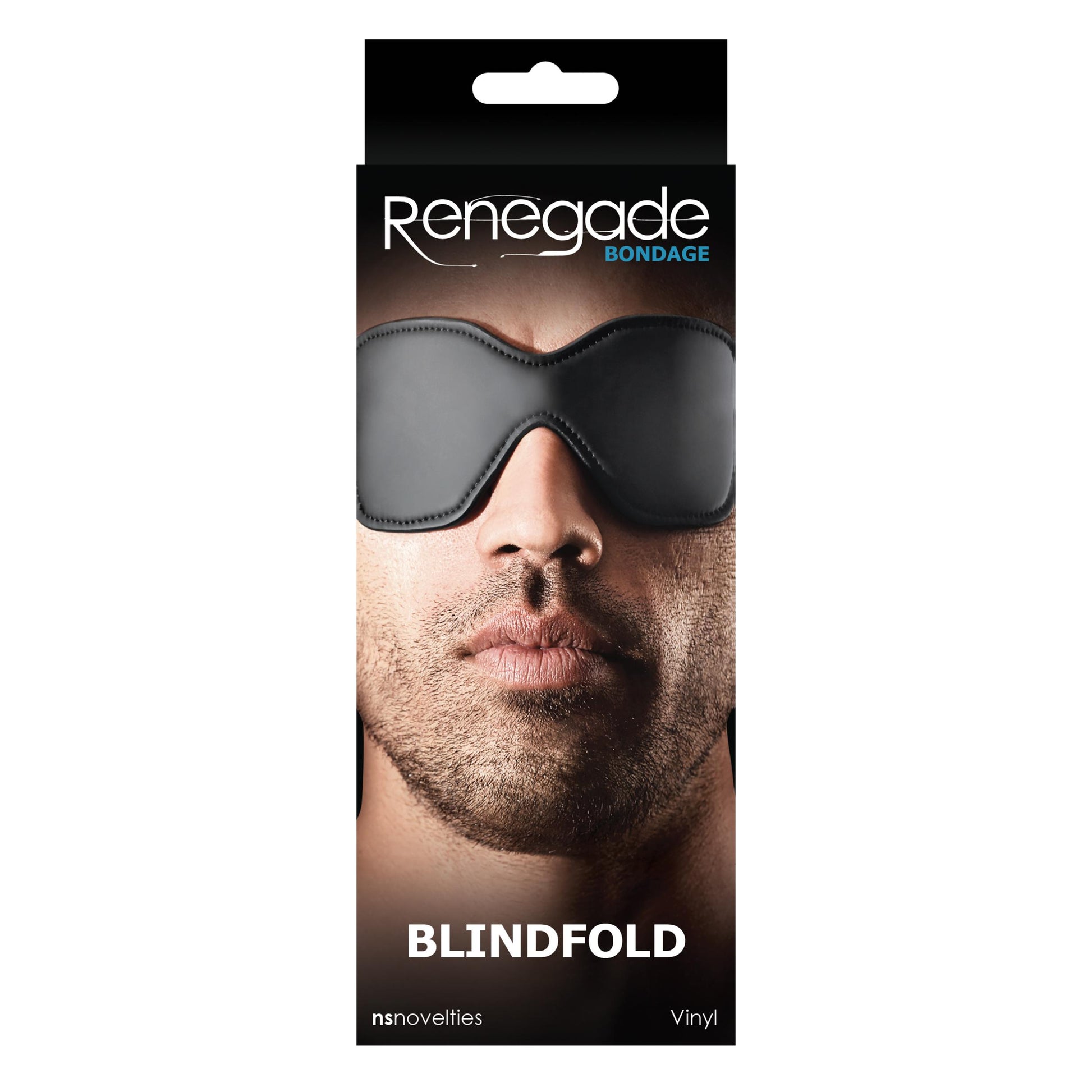 Renegade Bondage Blindfold - Black - Not Very Vanilla