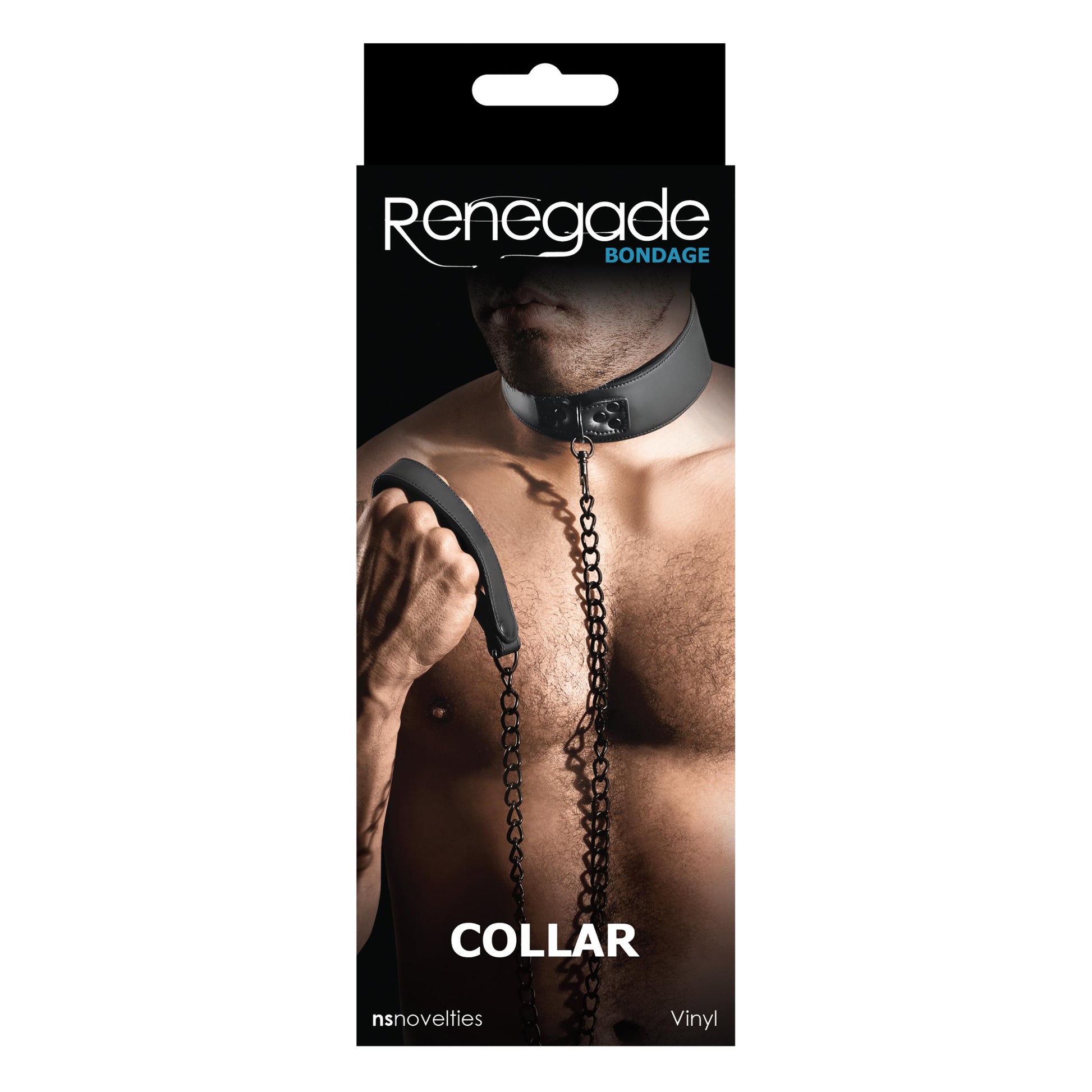 Renegade Bondage Collar - Black - Not Very Vanilla