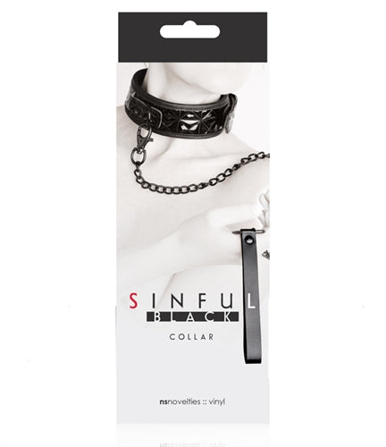 Sinful Collar - Black - Not Very Vanilla