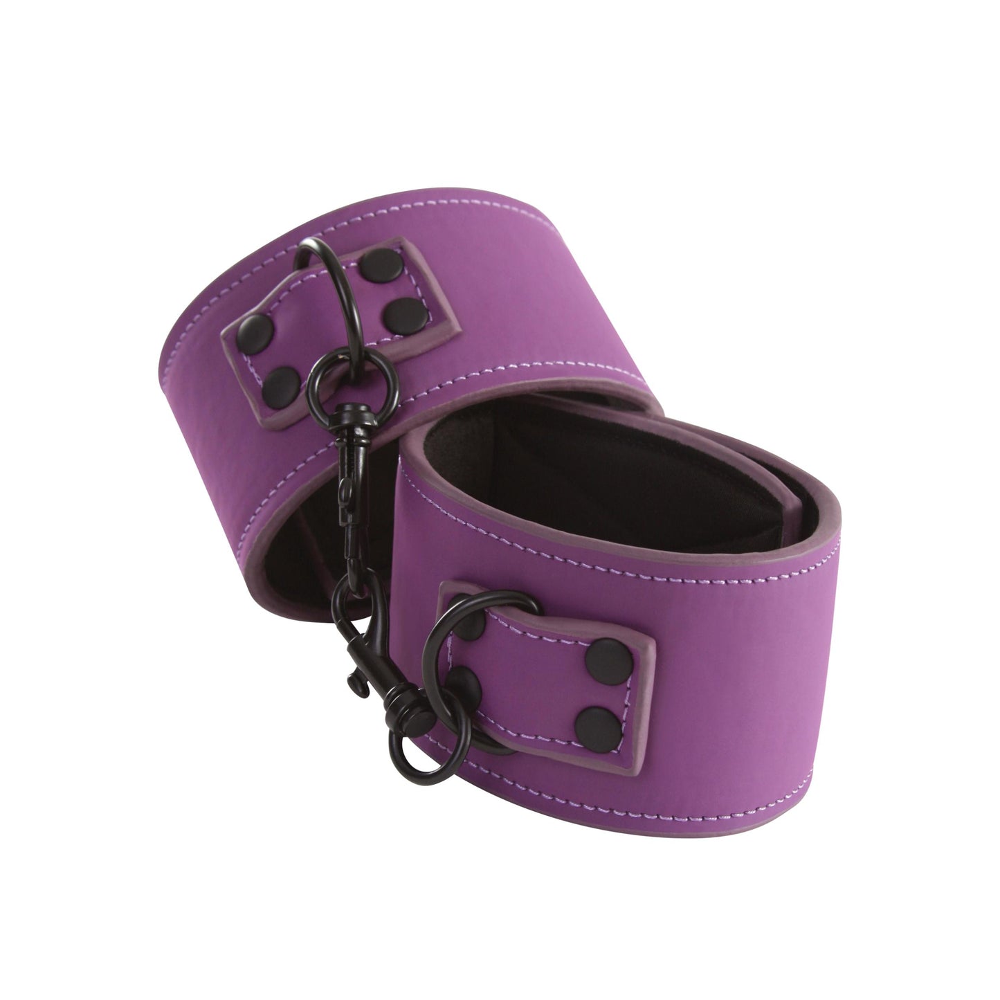 Lust Bondage Ankle Cuff - Purple - Not Very Vanilla