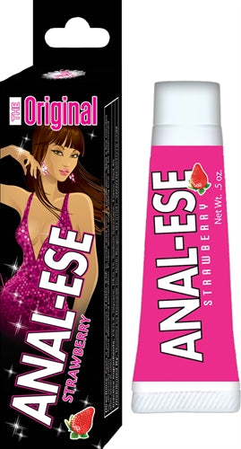 Anal-Ese Strawberry - .5 Oz. - Soft Packaging - Not Very Vanilla