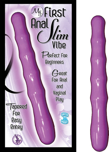 My First Anal Slim Vibe - Purple - Not Very Vanilla