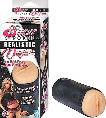 Super Stroker Realistic Vagina - Flesh - Not Very Vanilla