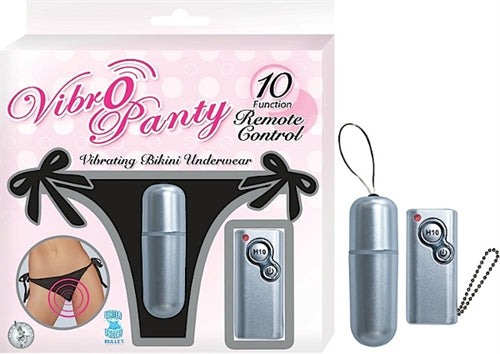 Vibro Panty Remote Control -Black - Not Very Vanilla