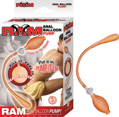 Ram Anal Balloon Pump - Flesh - Not Very Vanilla