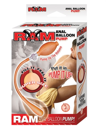 Ram Anal Balloon Pump - Flesh - Not Very Vanilla